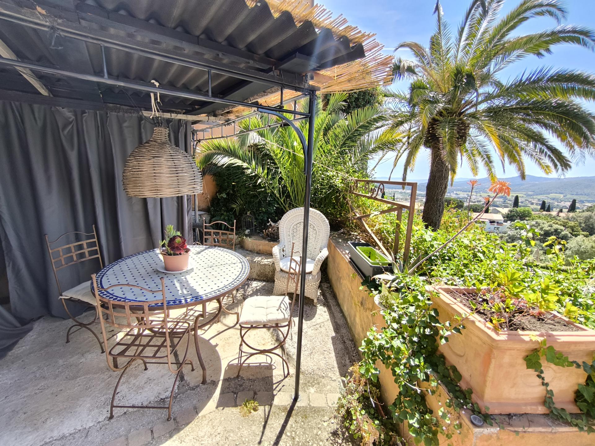 Terrasse privative Loveroom bormes les mimosas